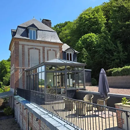 度假居 La Petite Tour De Lestuaire Panoramic Sea View & Private Terrace *