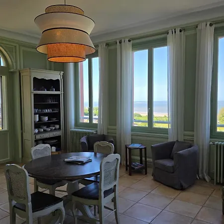 La Petite Tour De Lestuaire Panoramic Sea View & Private Terrace 度假居 翁弗勒尔